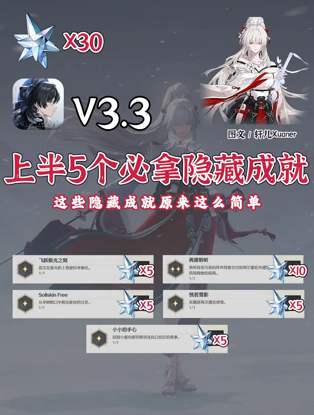 鸣潮V3.3上半隐藏彩蛋！顺手补成就了