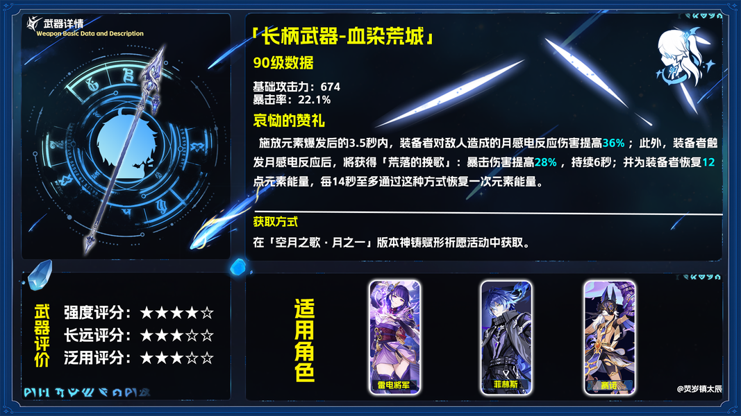 原神血染荒城强度分析，叠满伤害不比五星差