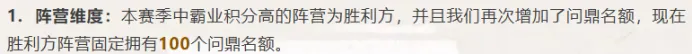 机制大改！《三国：谋定天下》问鼎名额增至40个！