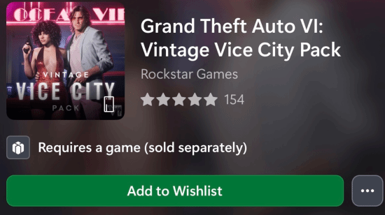 预购就能免费领！《GTA6》罪城怀旧礼包白送