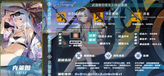 少女前线2克莱妲抽取思路与强度解析