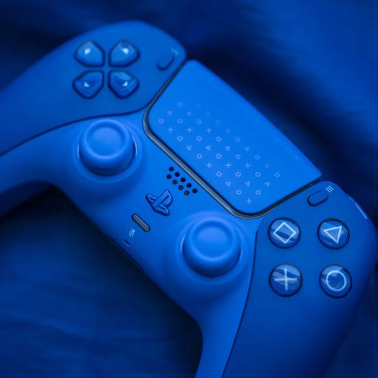 PS5蓝光手柄外观细节全汇总