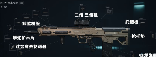 三角洲行动S10超强无后座步枪RM277改装思路