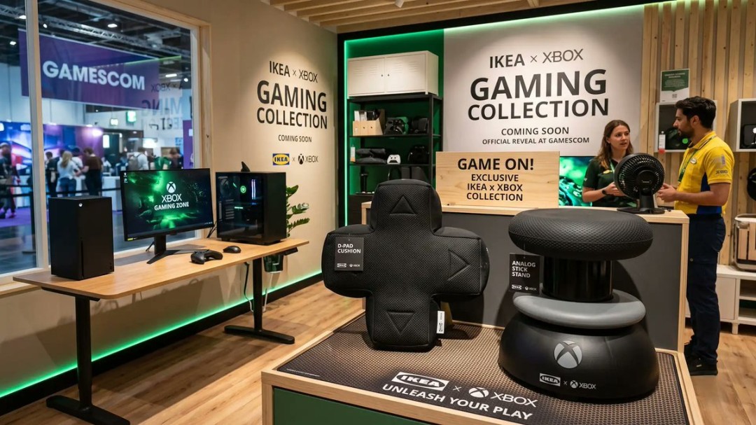 手柄家具来袭！Xbox宜家联动上线