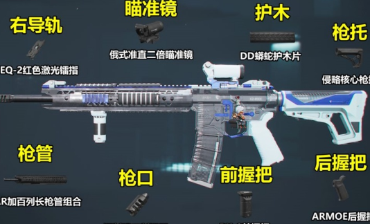 三角洲行动S10赛季M4A1改装方案