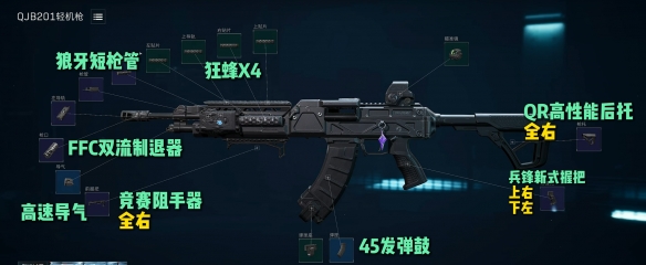 满腰射！《三角洲行动》S11赛季QJB201改装思路