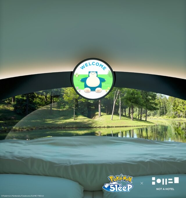 梦想成真！《宝可梦Sleep》与民宿达成联动