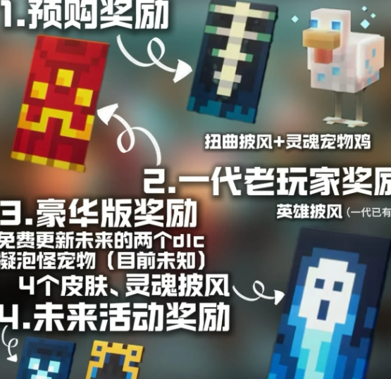 预购限定！《我的世界地下城2》披风领取流程