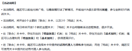 9个VR关？！《绝区零》虚境逐影玩法细讲