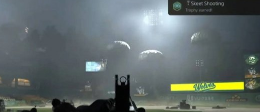 别落地！《现代战争4》飞碟射击达成指南