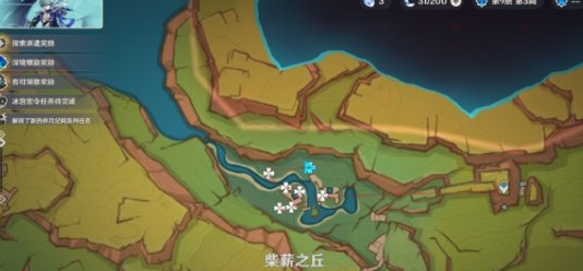 原神7.0刚需素材灼灼彩菊位置全解