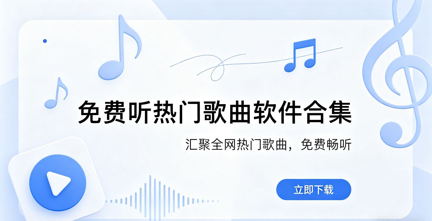 免费听热门歌曲软件合集