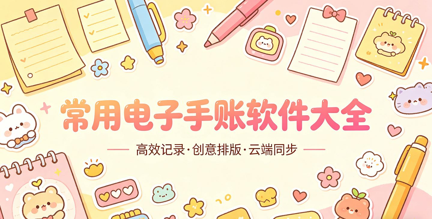 常用电子手账软件大全