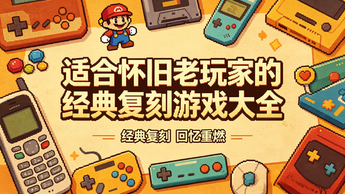 适合怀旧老玩家的经典复刻游戏大全