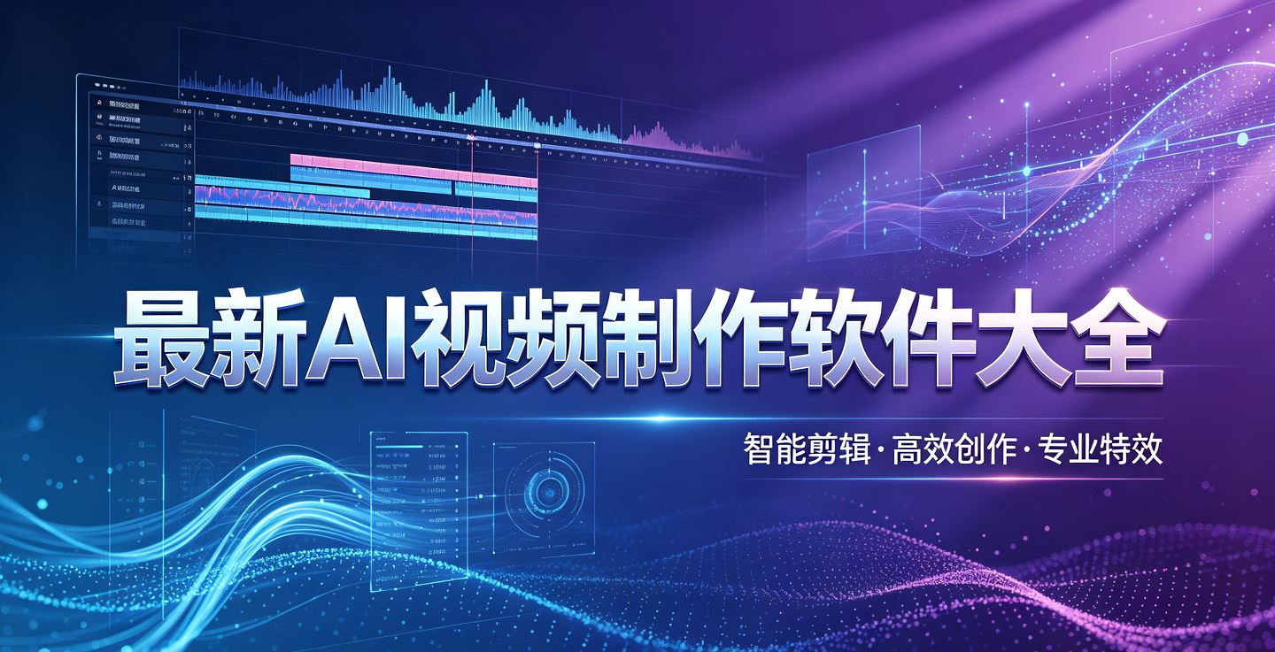 最新AI视频制作软件大全