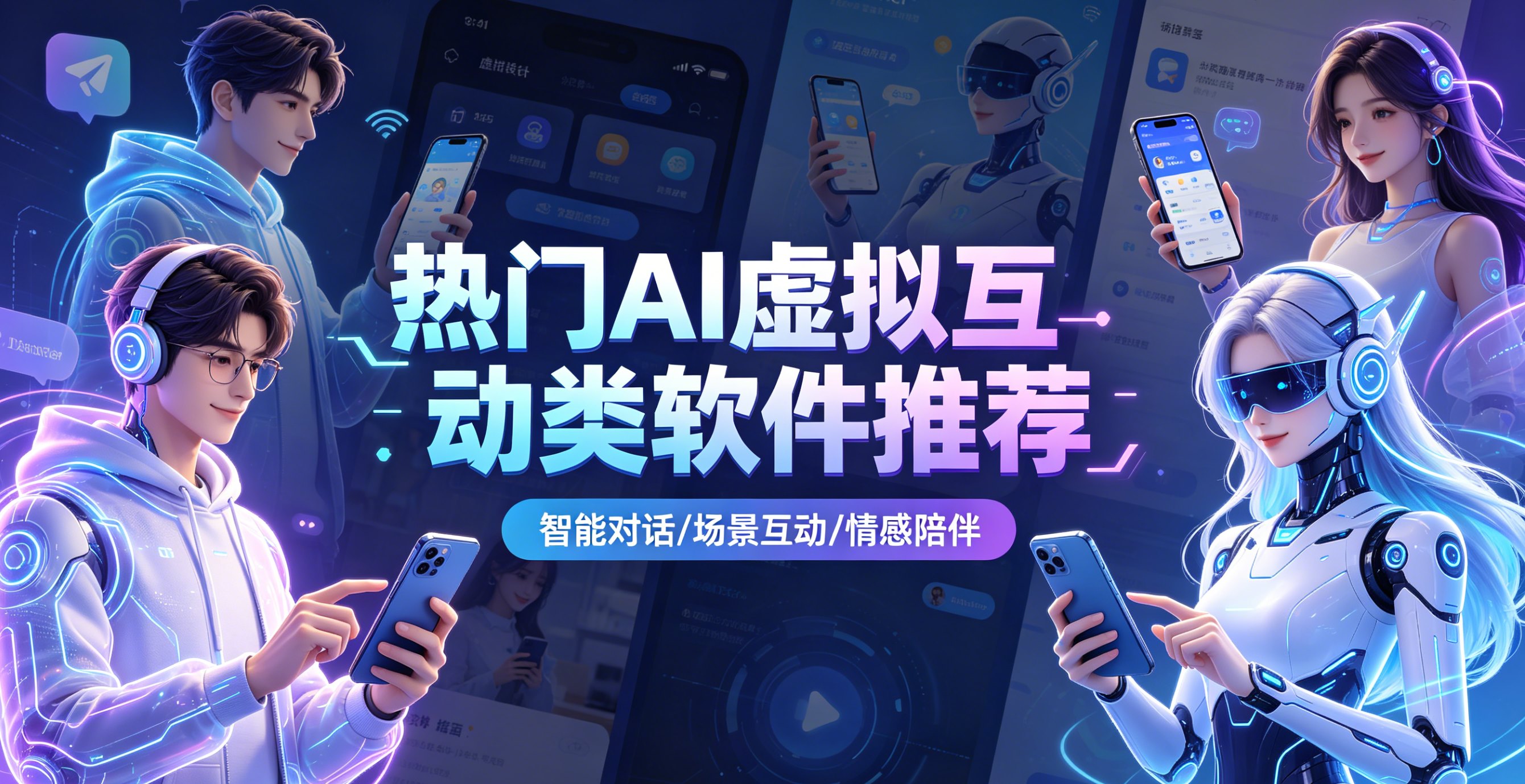 热门AI虚拟互动类软件推荐