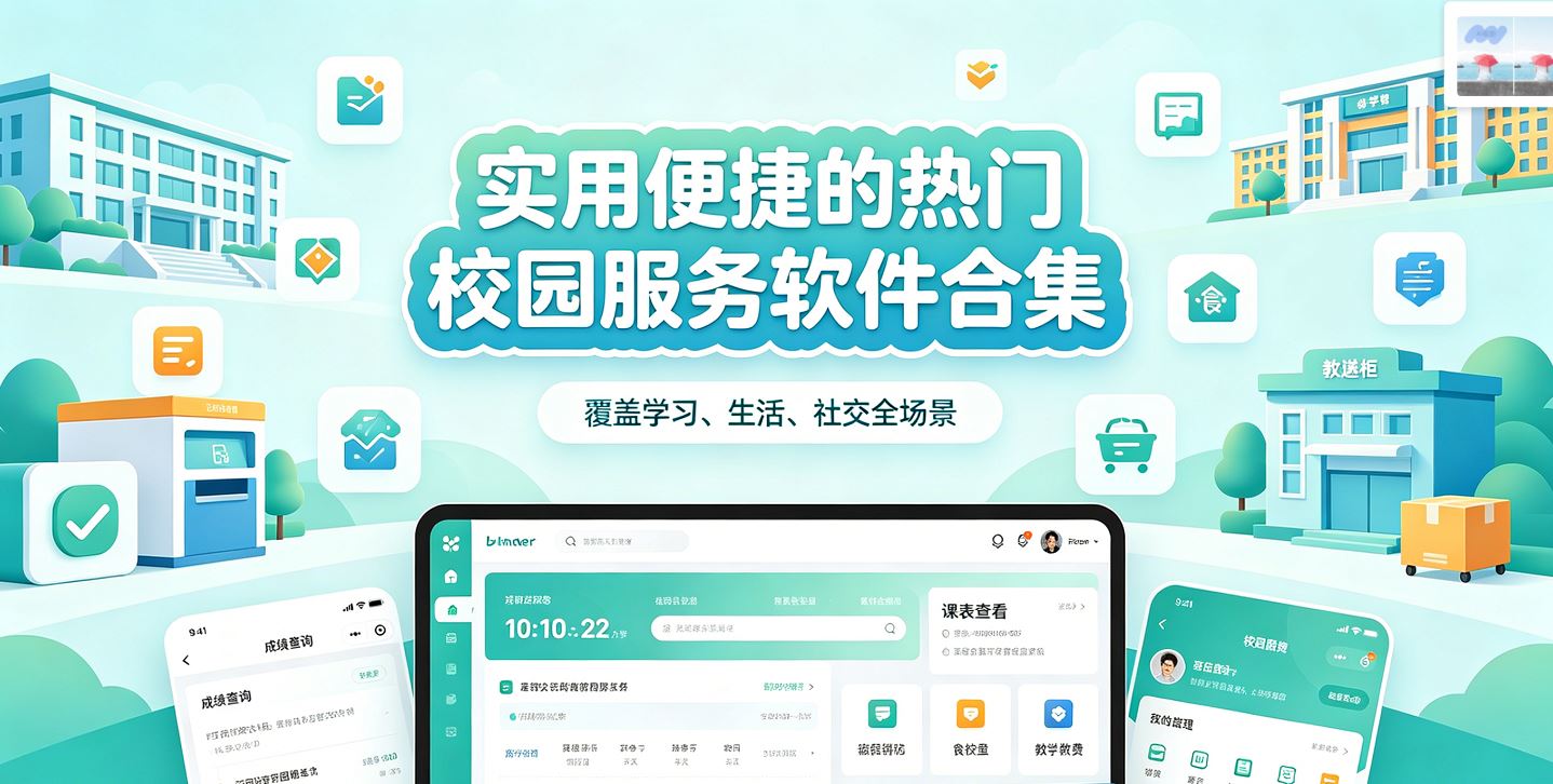 实用便捷的热门校园服务软件合集
