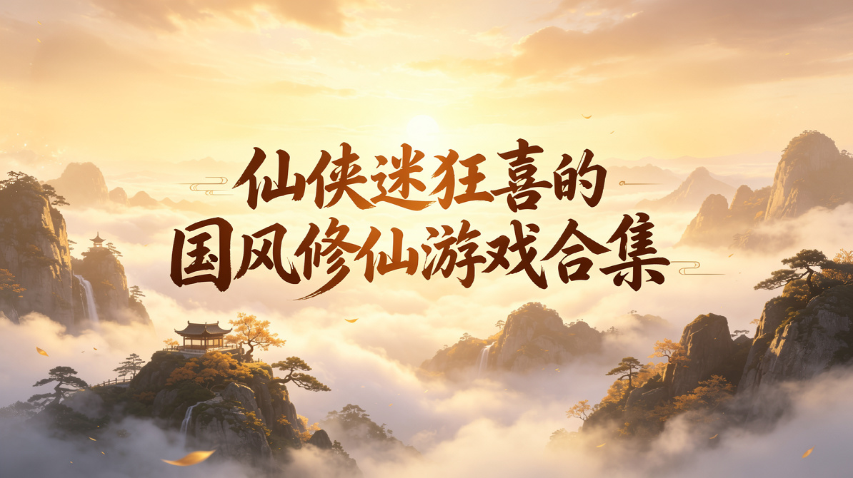 仙侠迷狂喜的国风修仙游戏合集