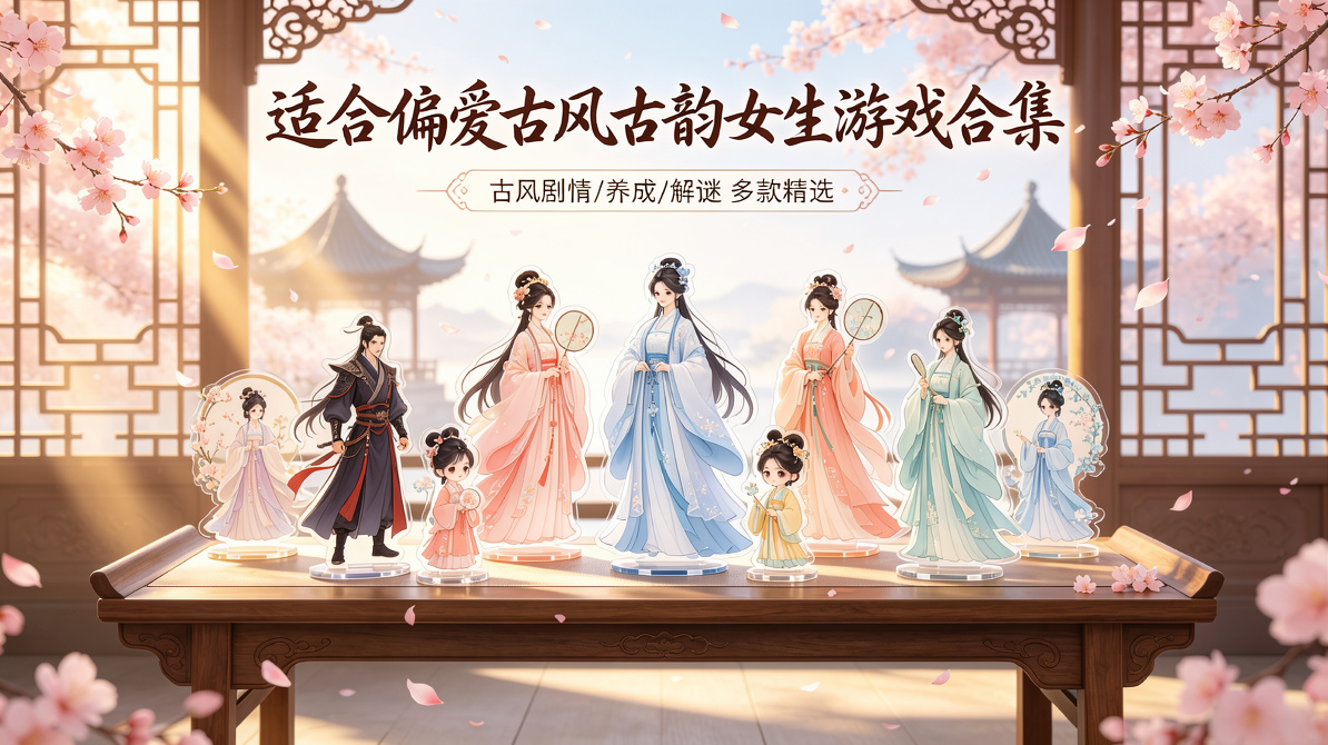 适合偏爱古风古韵女生游戏合集