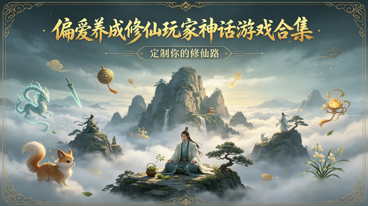 偏爱养成修仙玩家神话游戏合集