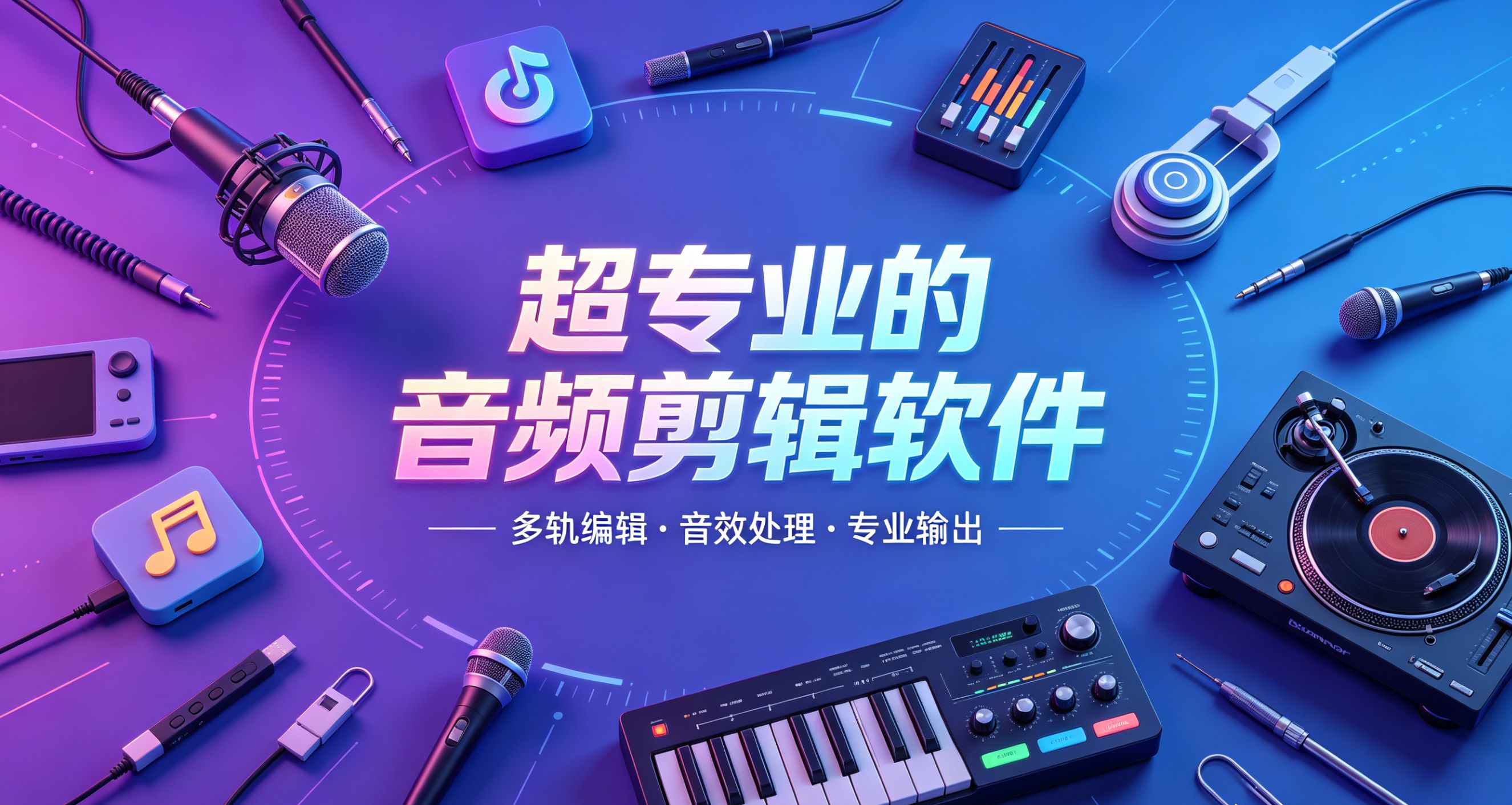 超专业的音频剪辑软件