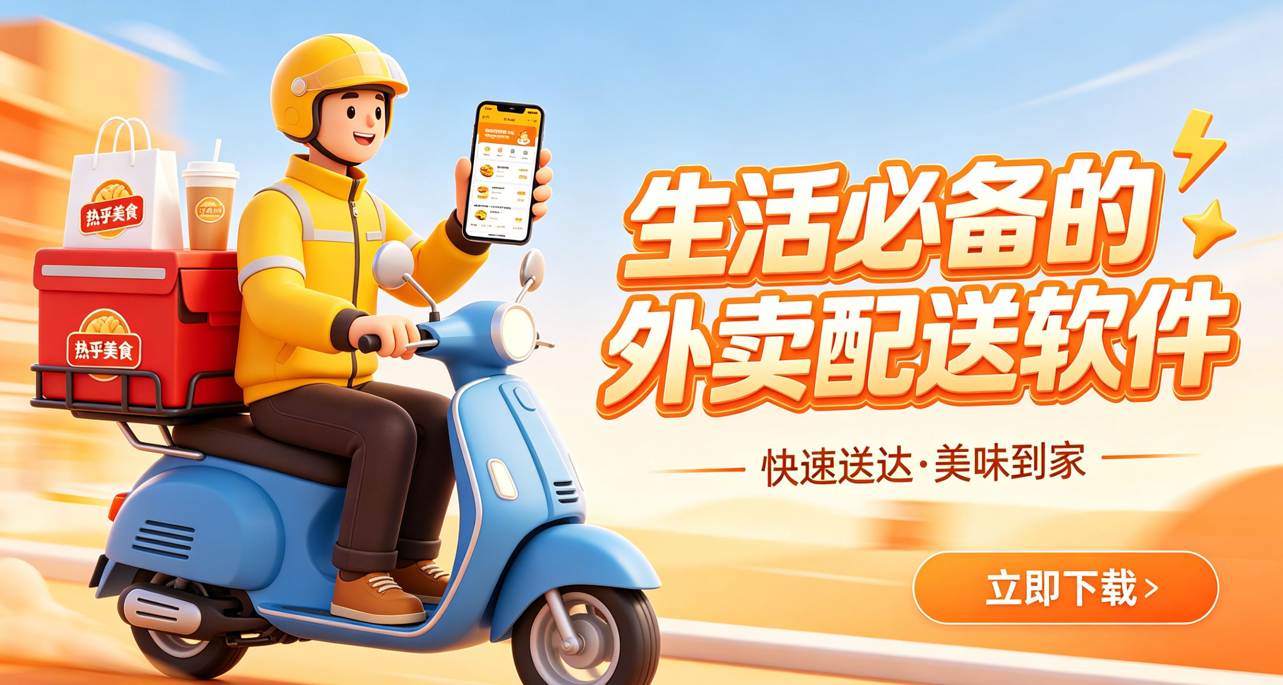 生活必备的外卖配送软件