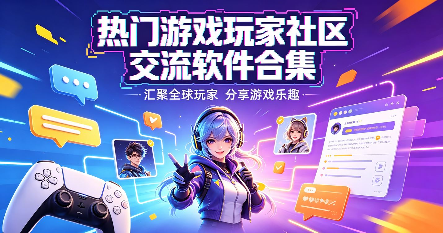 热门游戏玩家社区交流软件合集