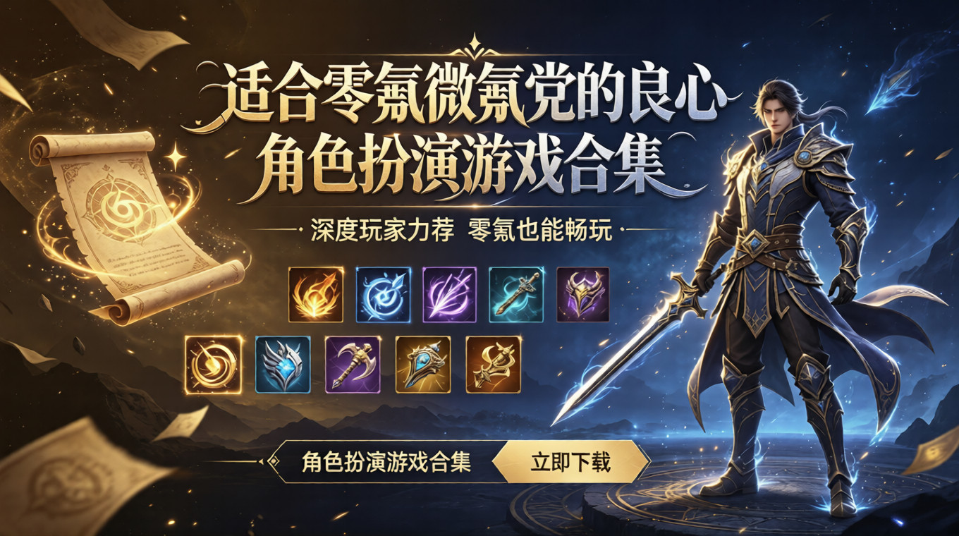 适合零氪微氪党的良心角色扮演游戏合集