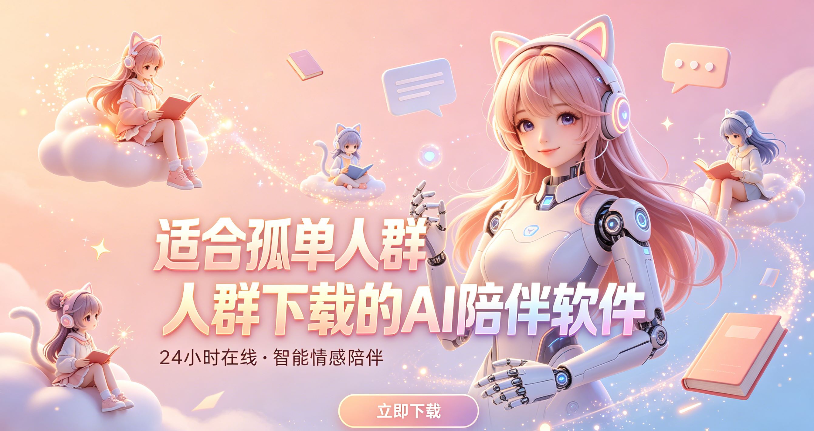 适合孤单人群下载的AI陪伴软件