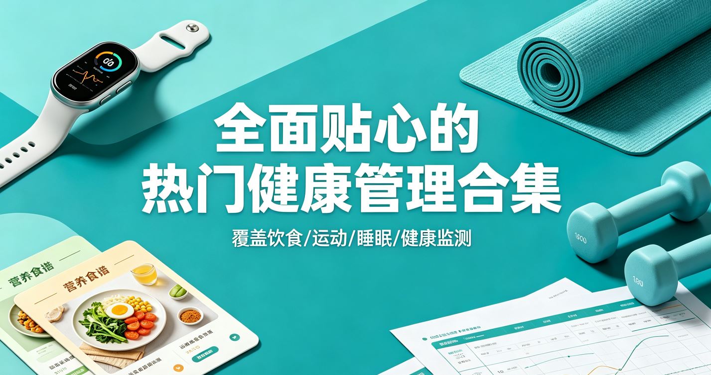 全面贴心的热门健康管理软件合集