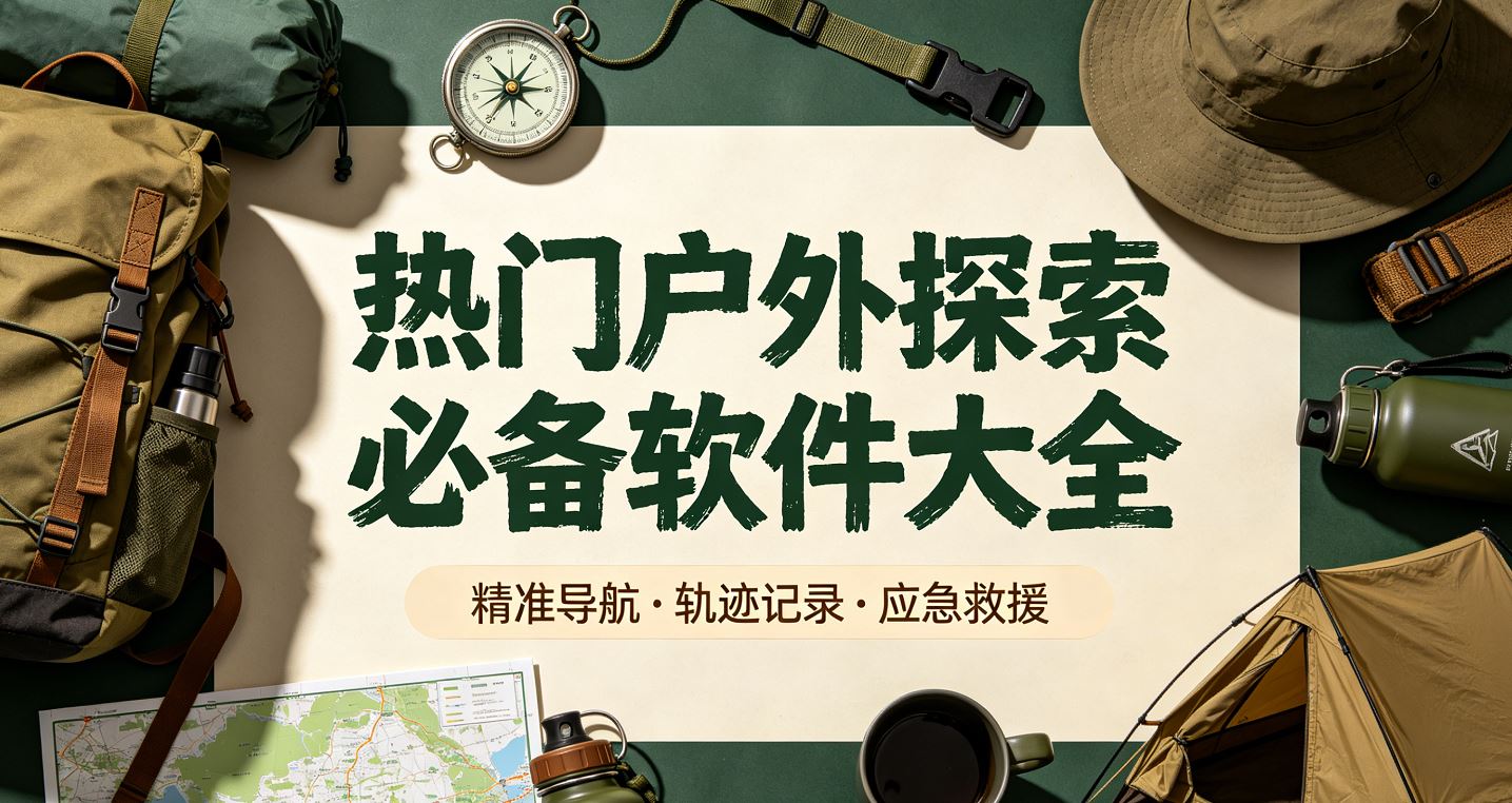 热门户外探索必备软件大全