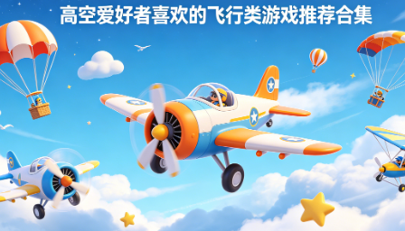 高空爱好者喜欢的飞行类游戏推荐合集