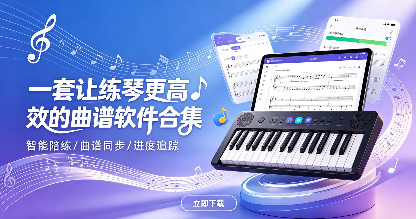 一套让练琴更高效的曲谱软件合集