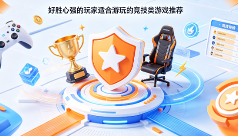 好胜心强的玩家适合游玩的竞技类游戏推荐