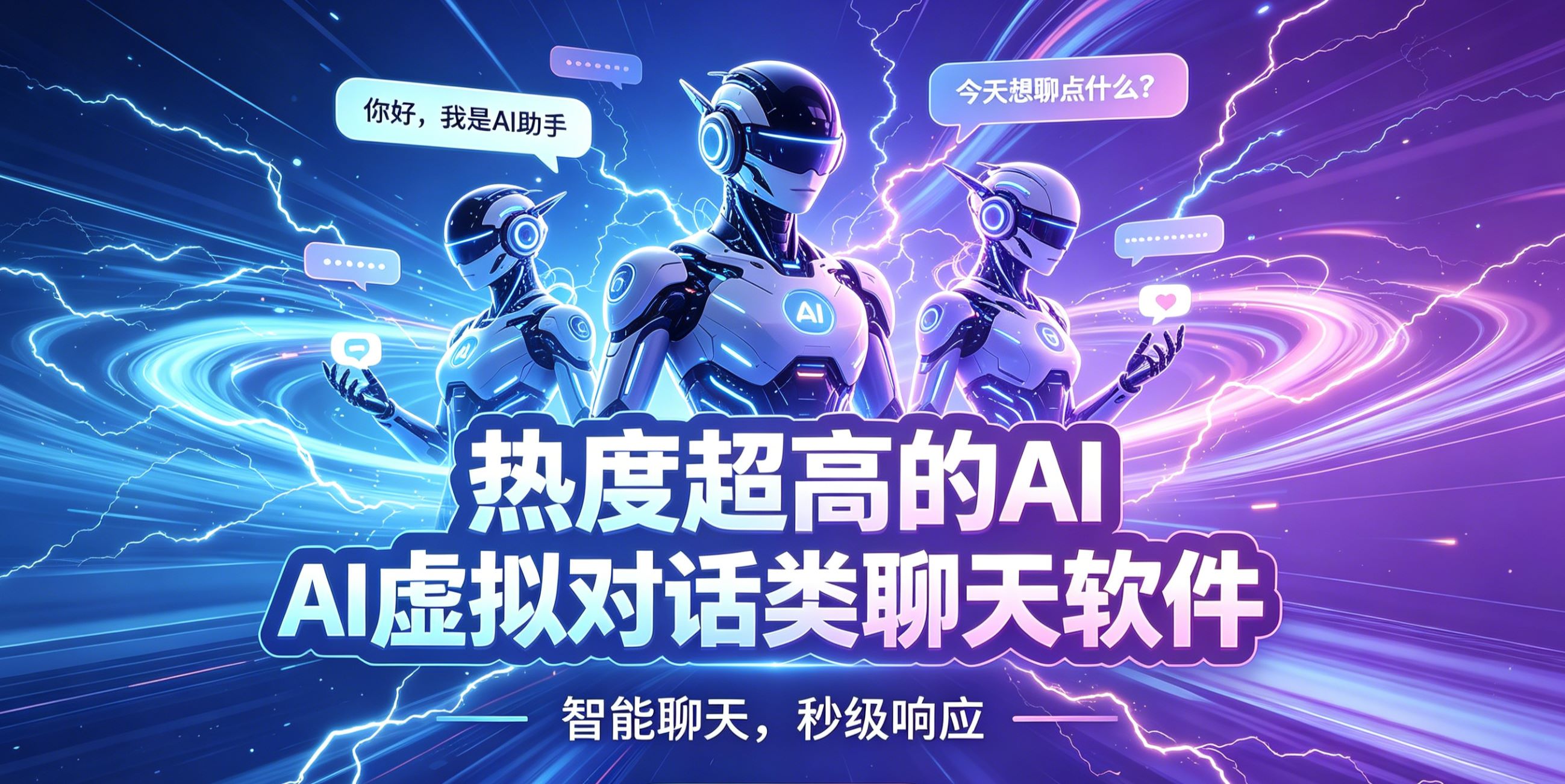 热度超高的AI虚拟对话类聊天软件