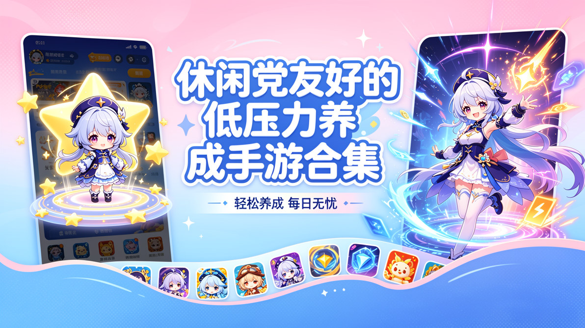 休闲党友好的低压力养成手游合集