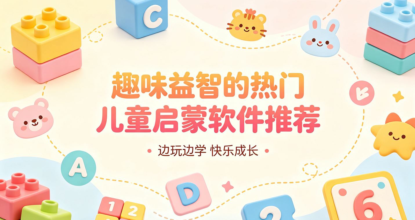 趣味益智的热门儿童启蒙软件推荐