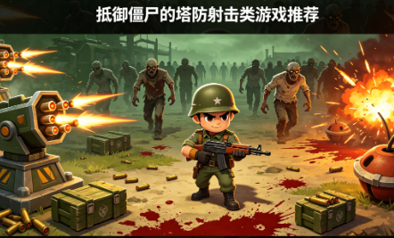 抵御僵尸的塔防射击类游戏推荐