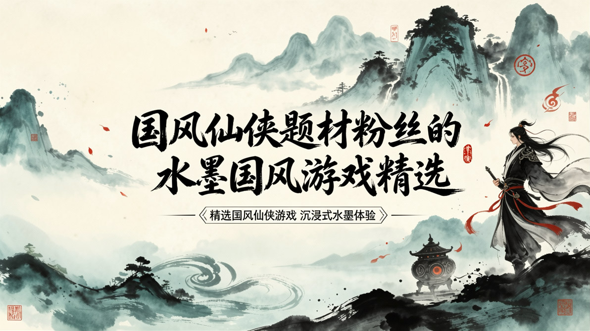 国风仙侠题材粉丝的水墨国风游戏精选