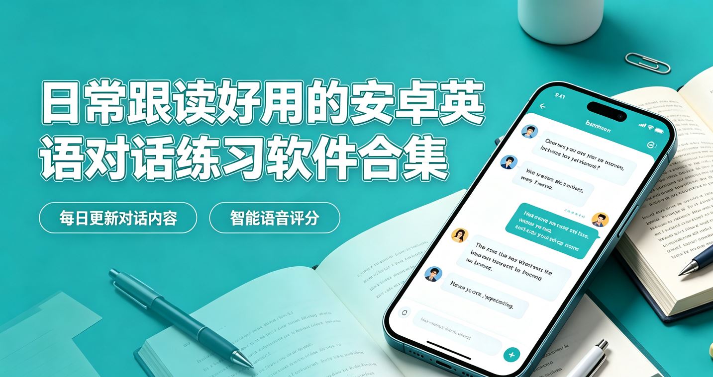 日常跟读好用的安卓英语对话练习软件合集