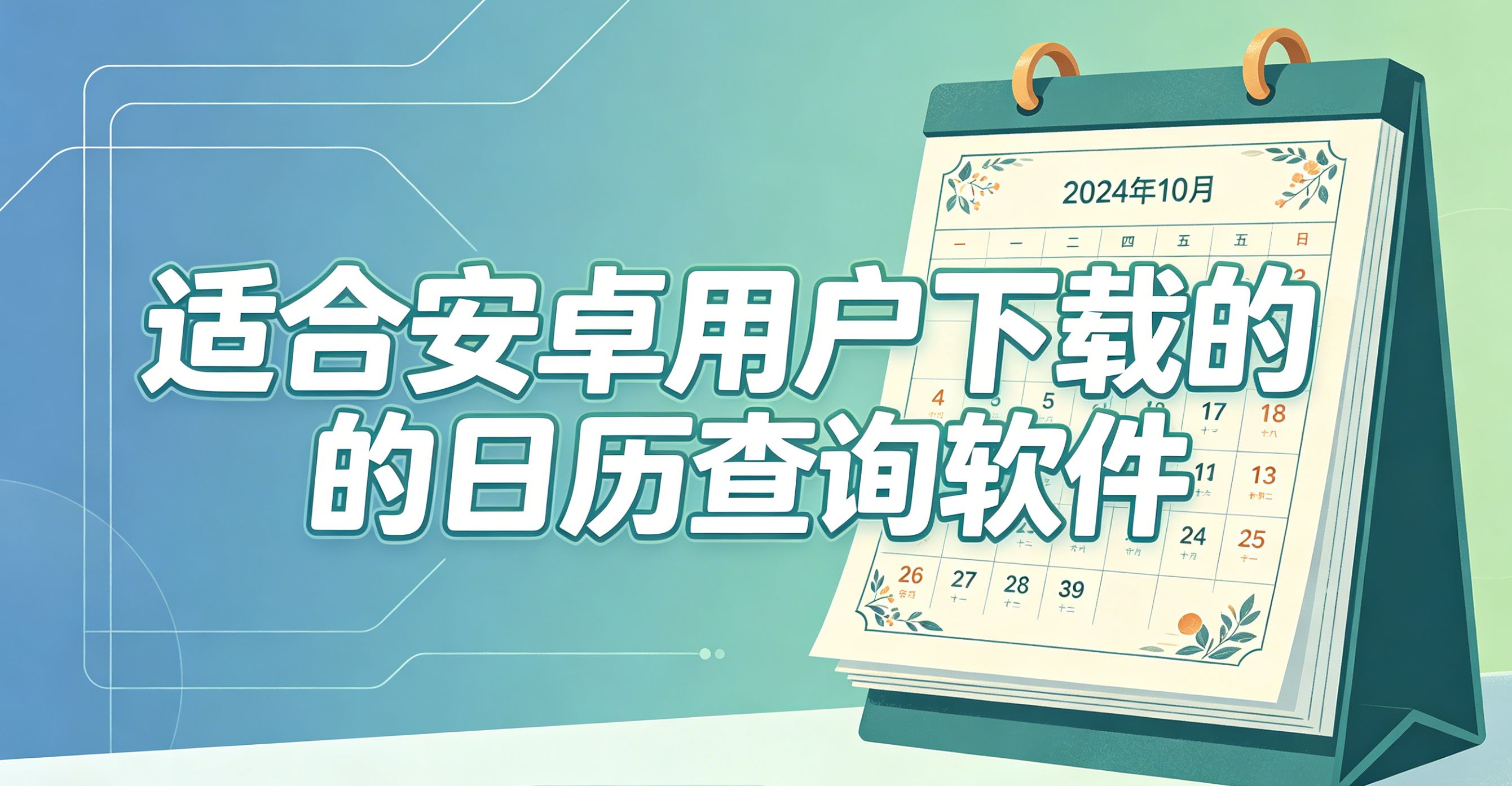 适合安卓用户下载的日历查询软件