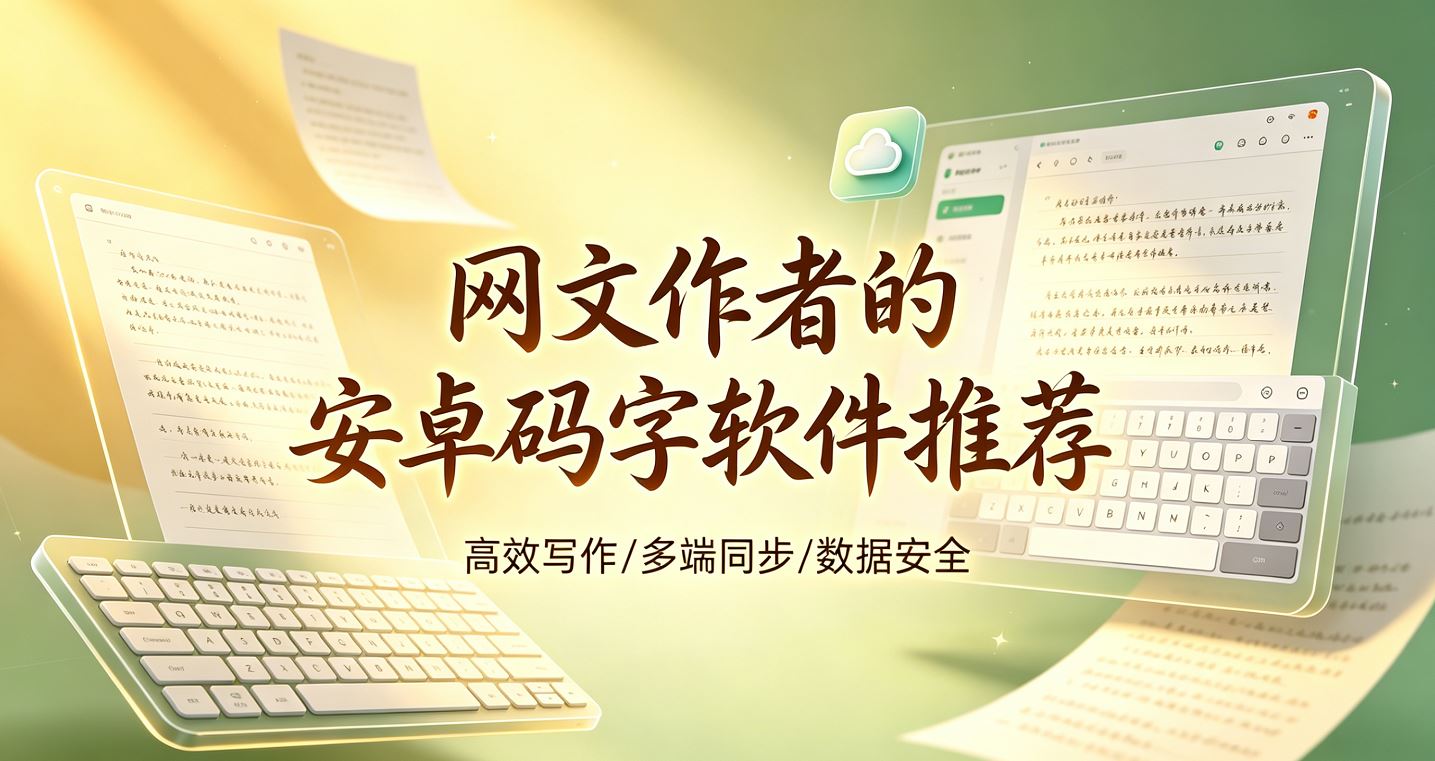 网文作者的安卓码字软件推荐