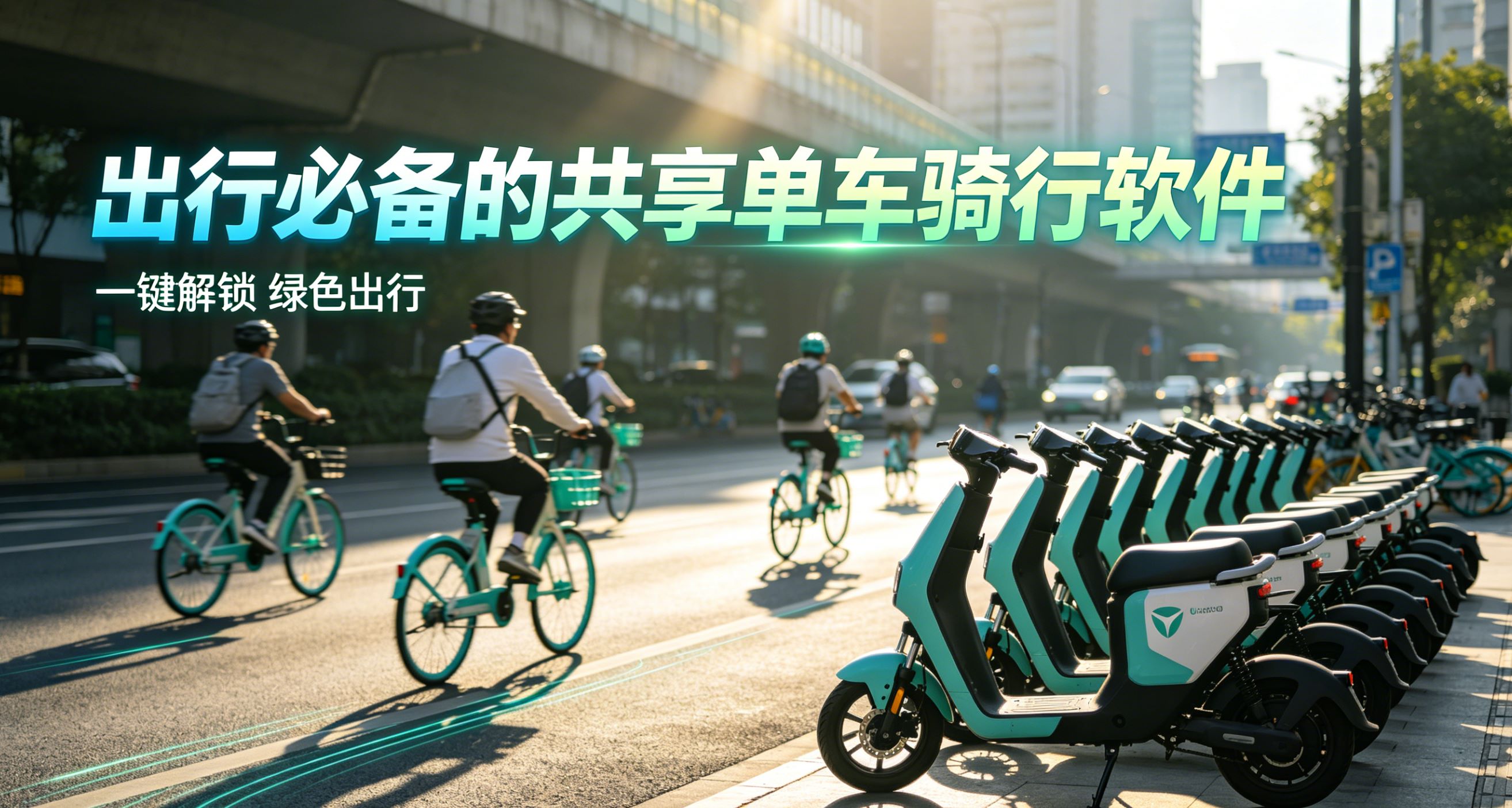 出行必备的共享单车骑行软件