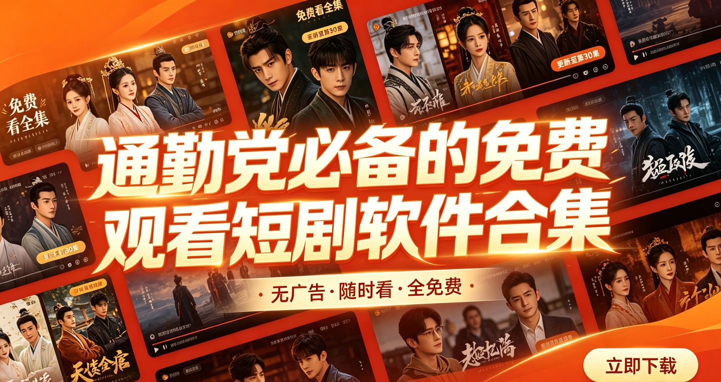通勤党必备的免费观看短剧软件合集