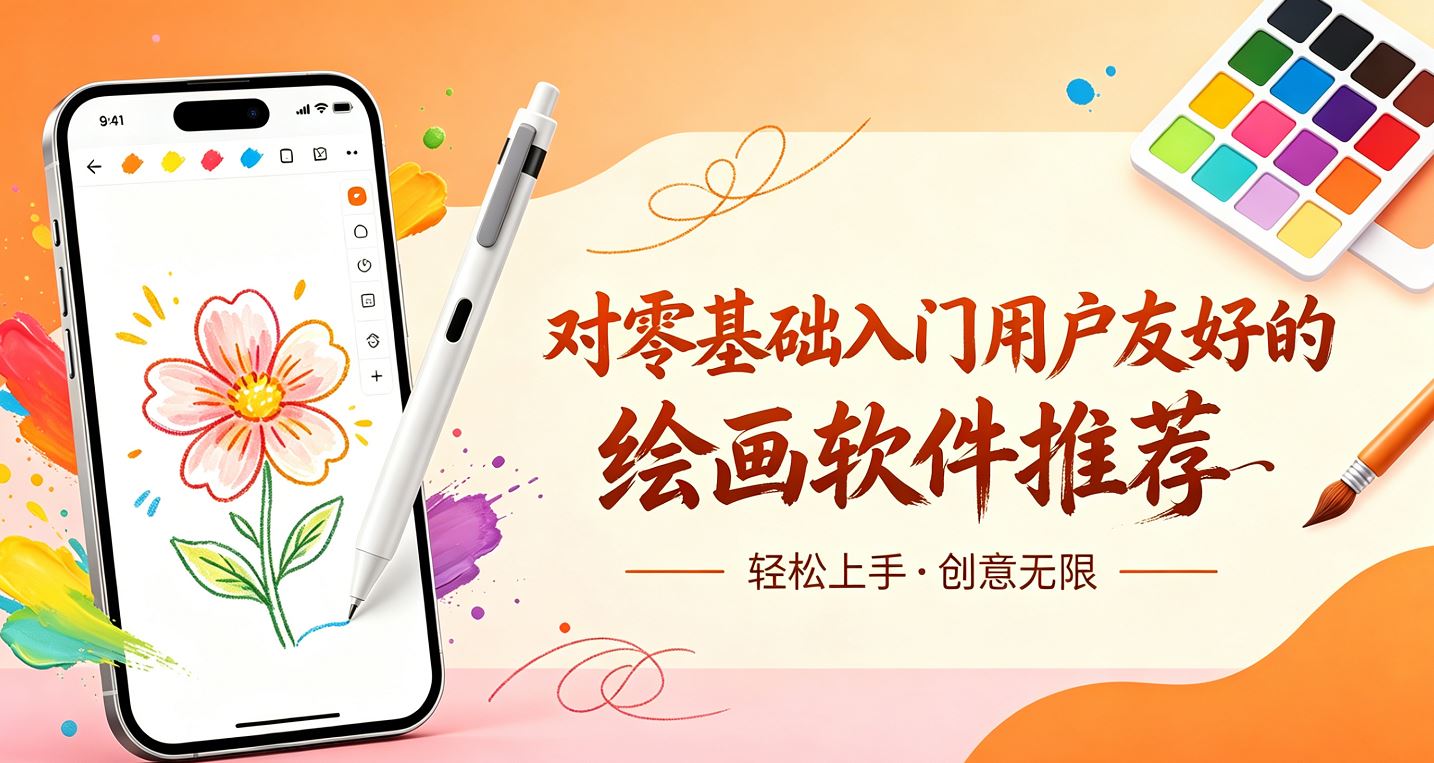 对零基础入门用户友好的绘画软件推荐