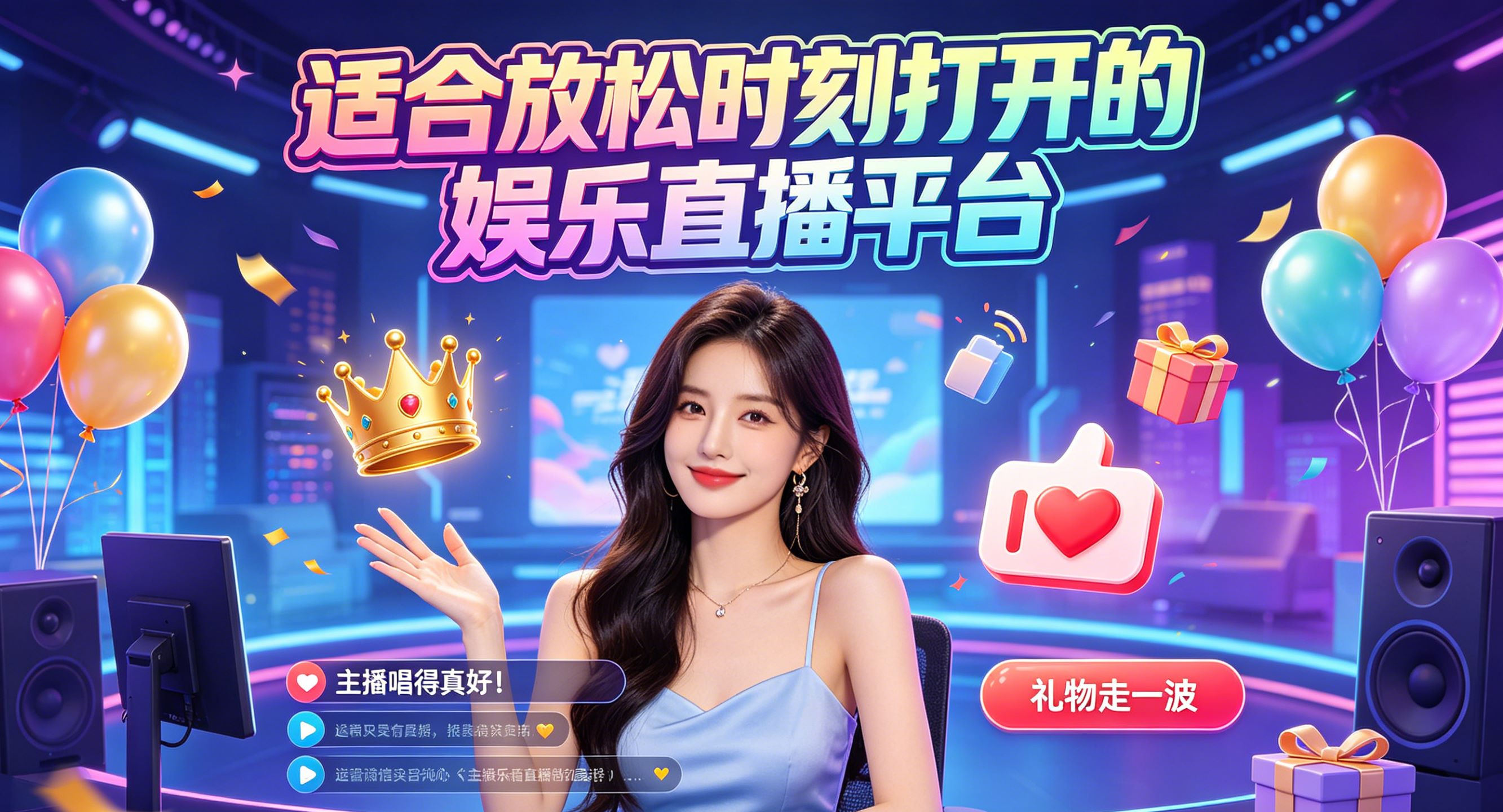 适合放松时刻打开的娱乐直播平台