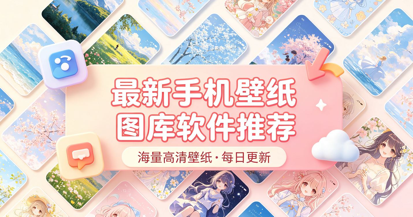 最新手机壁纸图库软件推荐