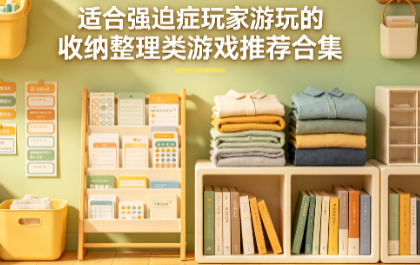 适合强迫症玩家游玩的收纳整理类游戏推荐合集
