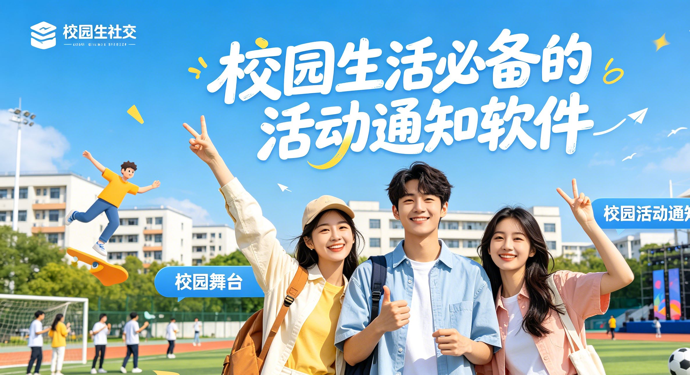 校园生活必备的活动通知软件