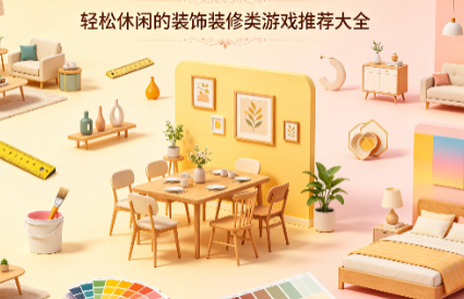 轻松休闲的装饰装修类游戏推荐大全